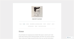 Desktop Screenshot of jarrettlerner.com